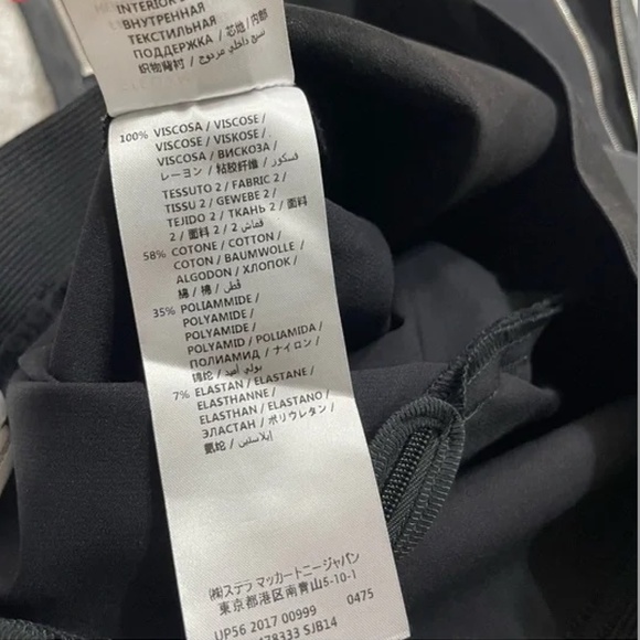 Stella McCartney Skin Free Skin Darcelle Faux Leather Leggings Pants - Picture 9 of 14